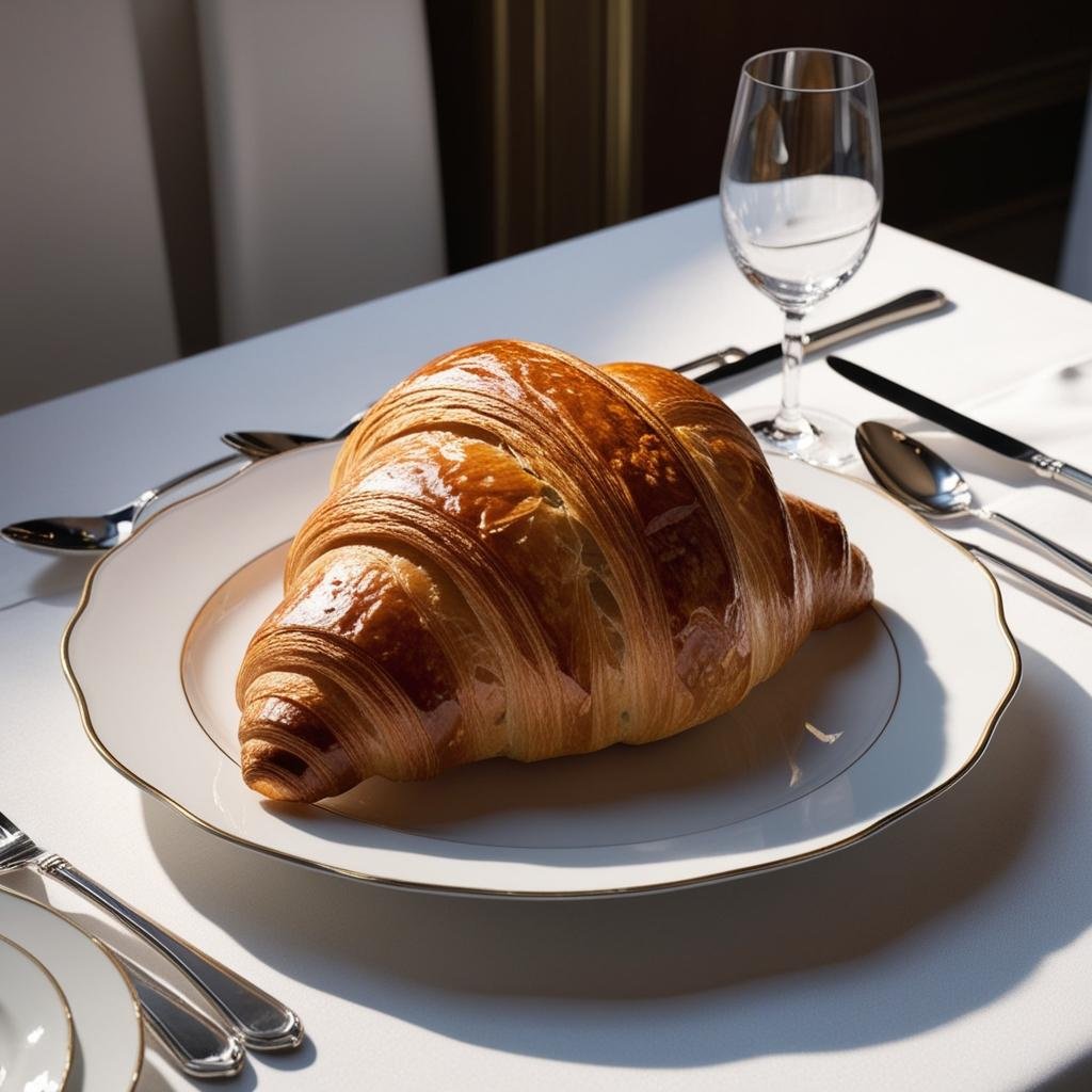 Large Breakfast Croissant