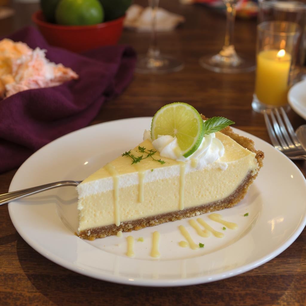 Key lime pie