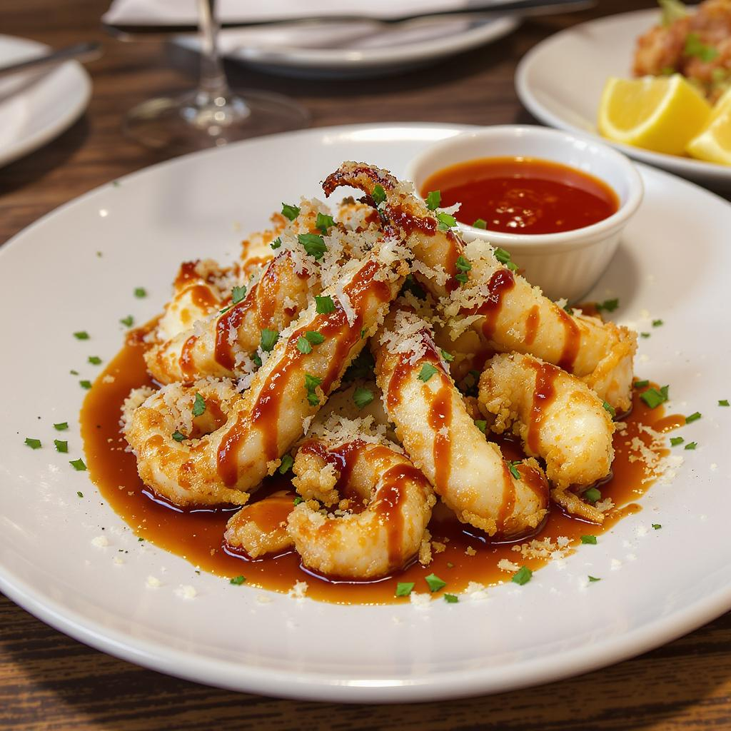 Fried calamari